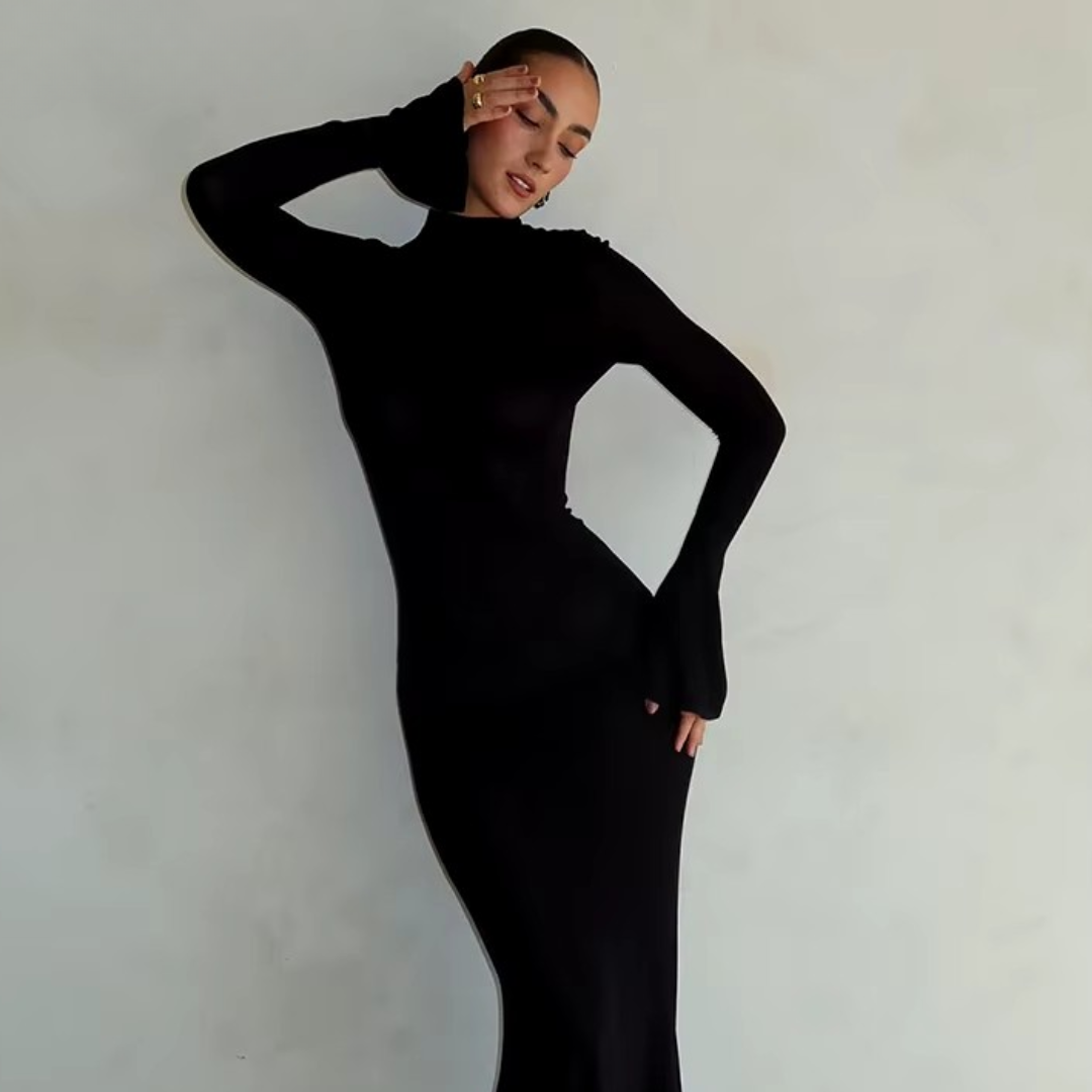 Noir Maxikleid
