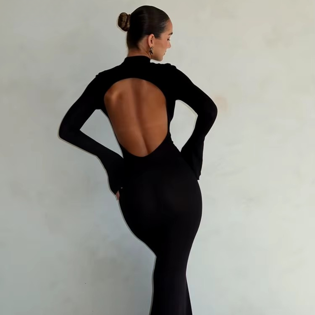 Noir Maxikleid