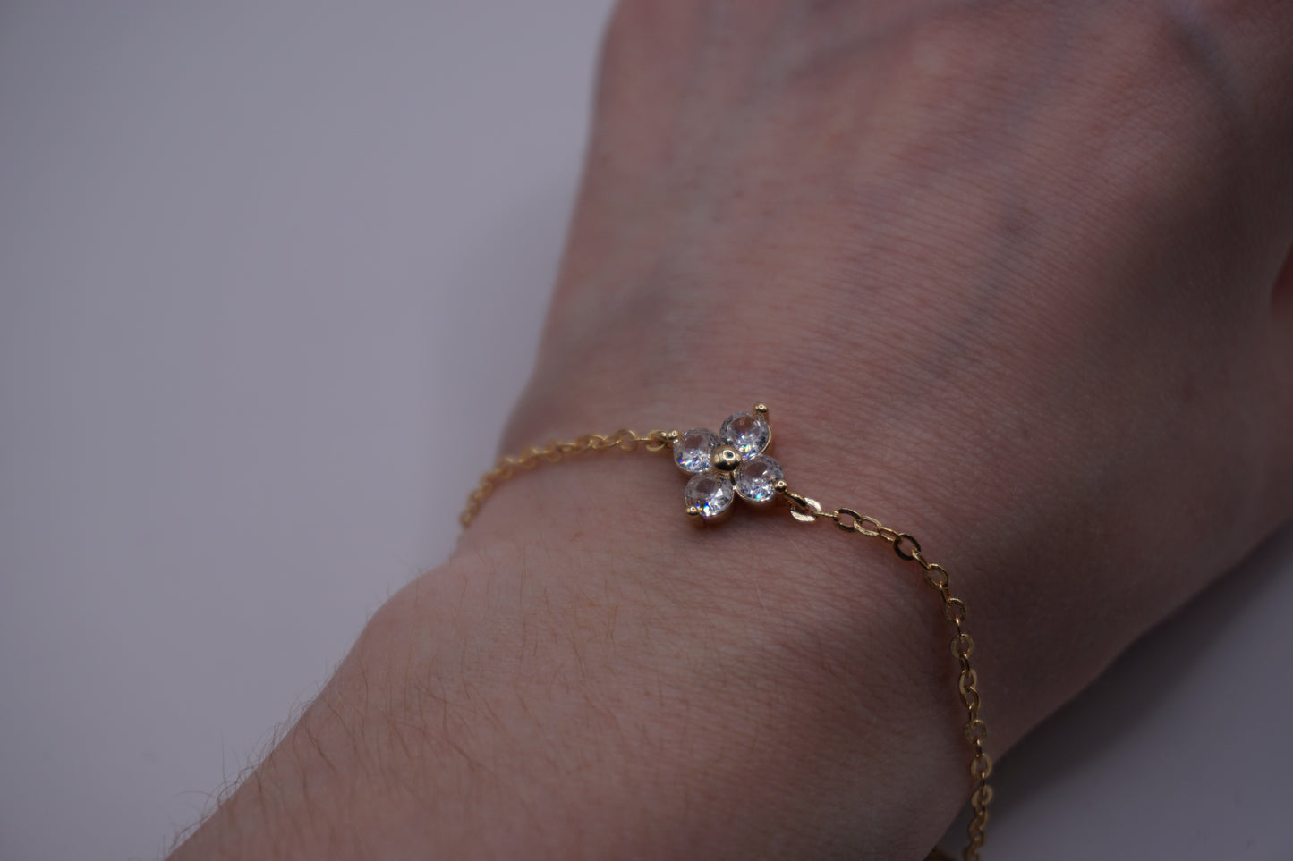 Luxe Lumière - Armbandset mit funkelnden Zirkonia Steinen