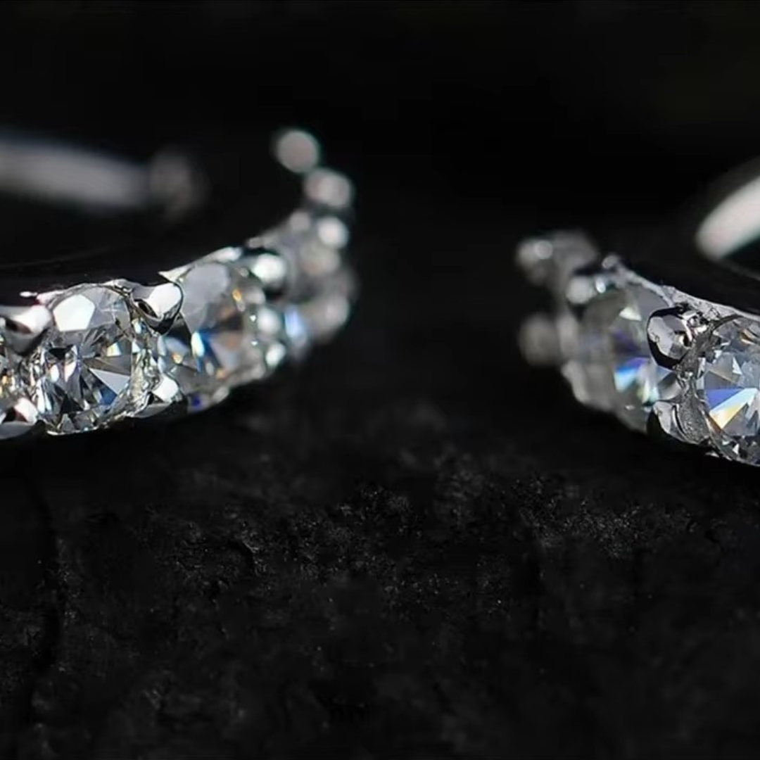 925 Sterling Silber Creolen