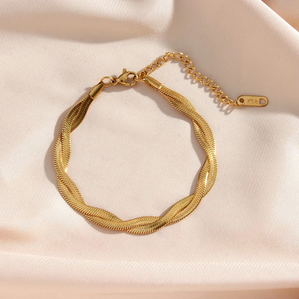 Snake Halskette & Armband im Set